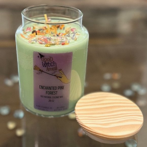 26oz Spring Scented Candles,1 Wick Homemade Coconut Soy Wax, hand-poured candles - Picture 6 of 8